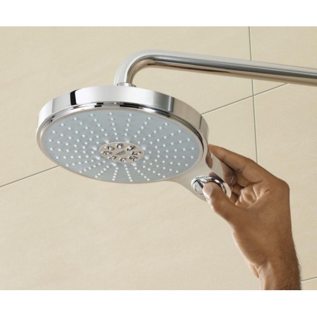 Grohe Power&Soul Cosmopolitan 190 Верхний душ с душевым кронштейном 422 мм, 4+ режима струи (26172000)