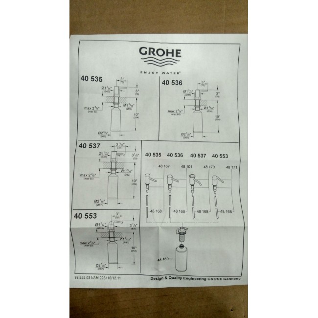 Grohe Contemporary Дозатор жидкого мыла (40536000)