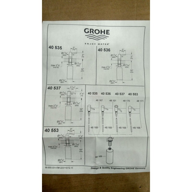 Grohe Contemporary Дозатор жидкого мыла (40536000)