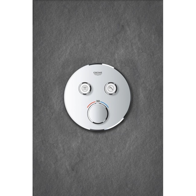 Grohe Grohtherm SmartControl Термостат скрытого монтажа с двумя кнопками управления (29119000)