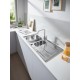 Grohe Мойка для кухни 970 x 500 мм с эксцентриком, 2 чаши, матовая (31567SD0)