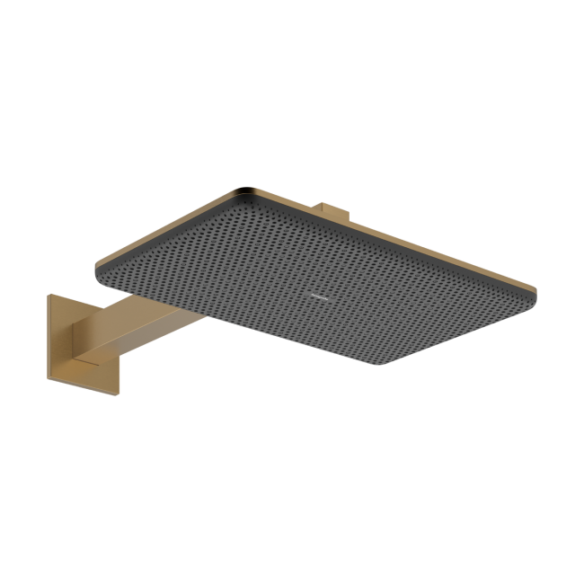 Верхний душ hansgrohe Raindance Alive Q, 210/340 1jet EcoSmart 24531140, бронза