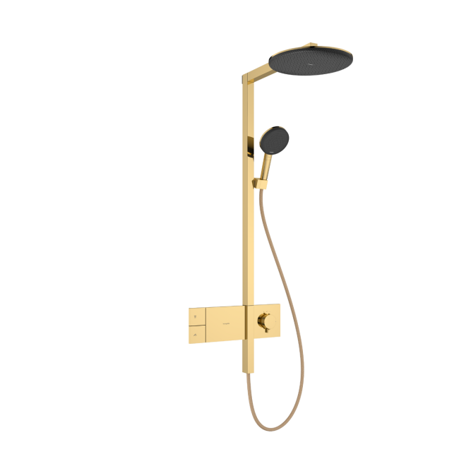 Душова система hansgrohe Raindance Alive S 300 1jet з ShowerSelect Comfort, 24582990 золото