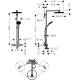 Душова система hansgrohe Raindance Alive S Puro 300 1jet 24592000, з термостатом Ecostat Element, хром