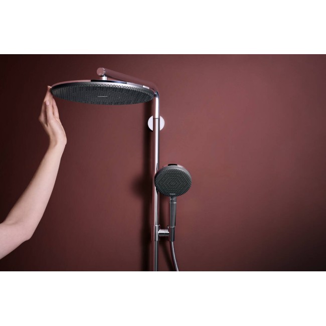 Душова система hansgrohe Raindance Alive S Puro 300 1jet 24592000, з термостатом Ecostat Element, хром