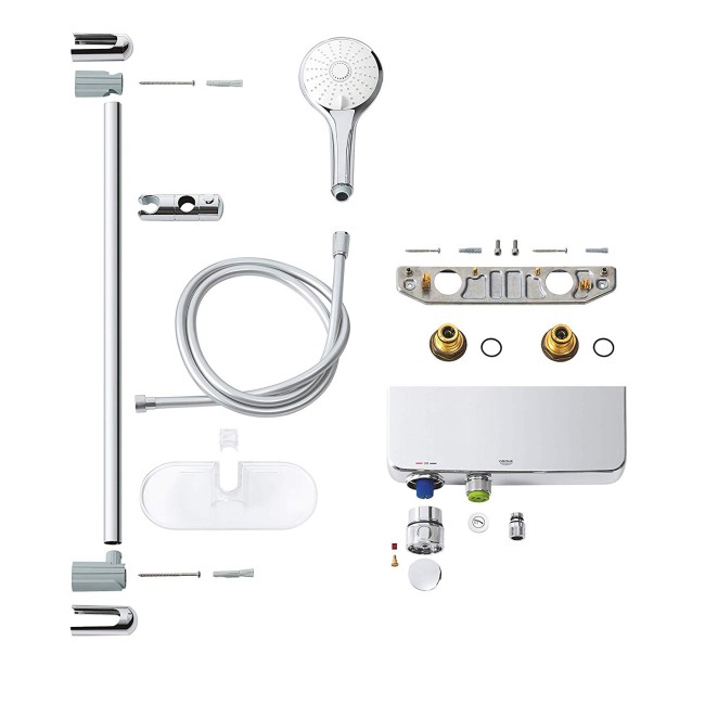 Grohe Термостат для душа GROHE GRT SmartControl и душевой гарнитур Euphoria 110 Massage (34720000)