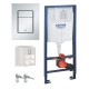 Grohe Rapid SL в сборе, для подвесного унитаза (кнопка Skate Cosmopolitan S)  (39501000)