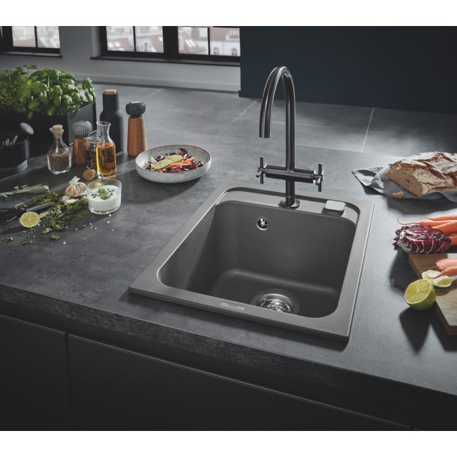 Grohe Мийка для кухні 400 х 500 мм, Granite Grey (31650AT0)