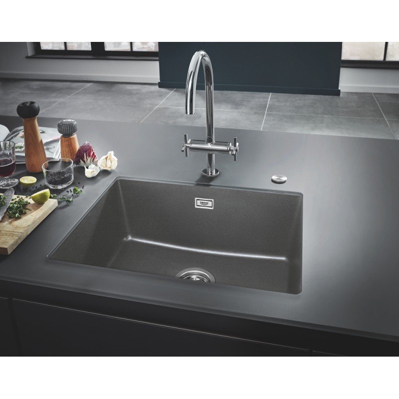 Grohe Мийка для кухні 610 x 457 мм, Granite Grey (31655AT0)