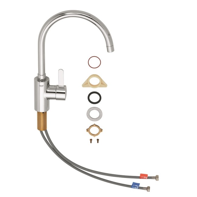 Grohe Eurosmart Cosmopolitan Смеситель однорычажный для мойки (32843002)