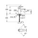 Grohe Eurosmart Cosmopolitan Смеситель однорычажный для раковины M-Size (23327KW0)