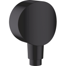 Шланговое подсоединение с клапаном обратного потока hansgrohe Fixfit 26453670 черный матовый