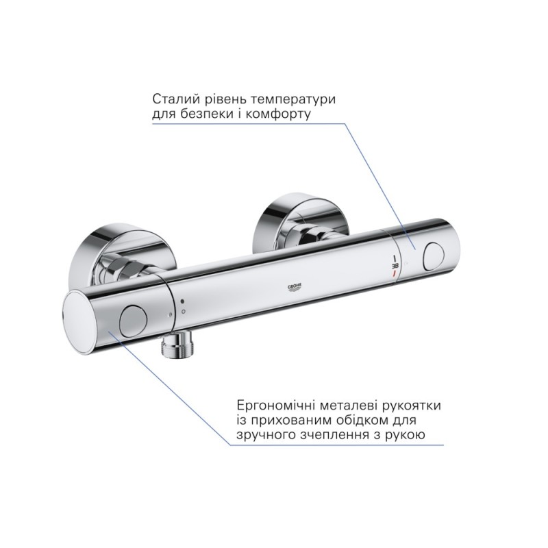 Grohe Grohtherm 800 Cosmopolitan Термостат для душа (34765000)
