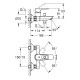 Grohe BauLoop New Смеситель однорычажный для ванны (23602001)