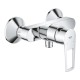 Grohe BauLoop New Однорычажный смеситель для душа (23634001) Grohe BauLoop New Однорычажный смеситель для душа (23634001)
