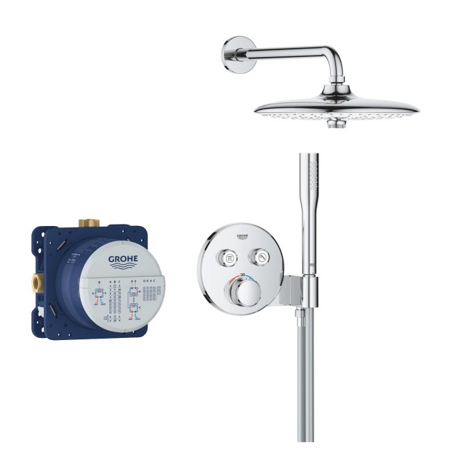 Grohe Grohtherm SmartControl Прихована душова система з Euphoria 260 (34867000)
