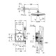 Grohe QuickFix Precision SmartControl Прихованная душевая система с Vitalio Joy 260 (34878000)