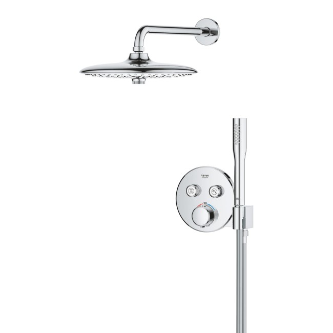 Grohe QuickFix Precision SmartControl Прихованная душевая система с Vitalio Joy 260 (34878000)