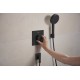 Термостат скрытого монтажа hansgrohe Ecostat Comfort E 1 function, 33710670 черный матовый