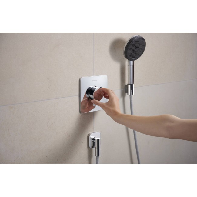 Термостат скрытого монтажа hansgrohe Ecostat Comfort Q 1 function, 33712000 хром