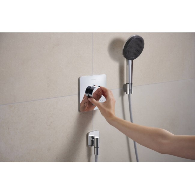 Термостат скрытого монтажа hansgrohe Ecostat Comfort Q 2 function, 33713000 хром