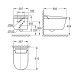 Grohe Sensia Pro Настенный унитаз-биде (36508SH0)