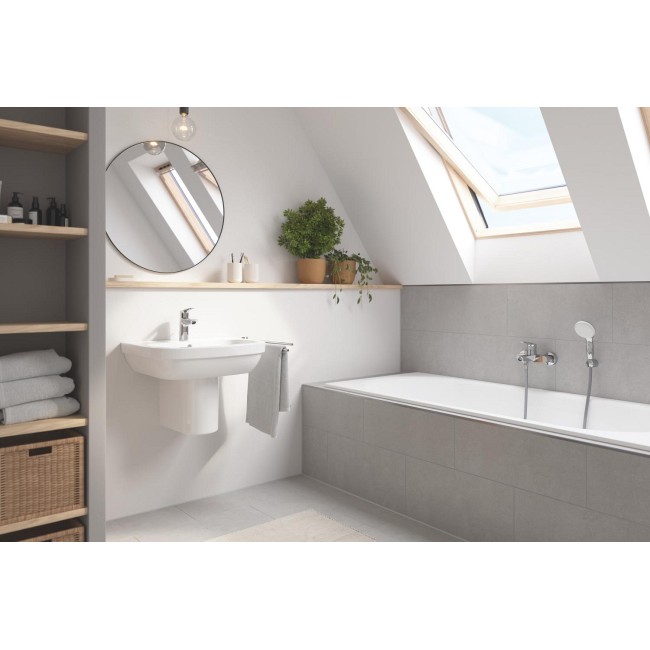 Grohe Комплект смесителей Eurosmart 3 в 1 для ванной (UA123238S3
)