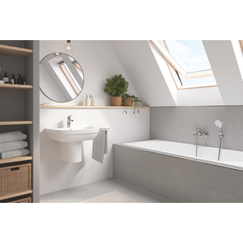 Grohe Комплект смесителей Eurosmart 3 в 1 для ванной (UA123238S3
)