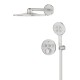 Grohe Прихована душова система з Rainshower SmartActive 310 (34863DC0)