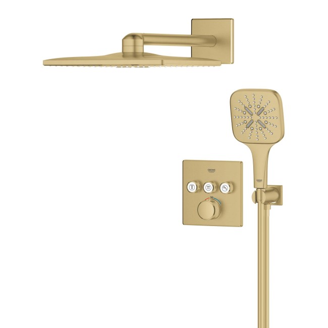 Grohe Grohtherm SmartControl Прихована душова система з Rainshower SmartActive 310 Cube (34864GN0)