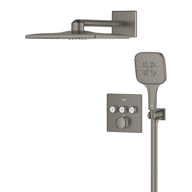 Grohe Grohtherm SmartControl Прихована душова система з Rainshower SmartActive 310 Cube (34864AL0)
