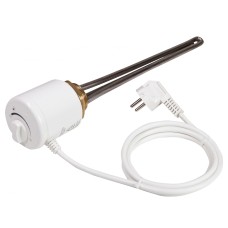 Тэн Tenko RS-R 1,0 кВт, резьба 1"1/4 ,прямой, с термостатом, нерж.