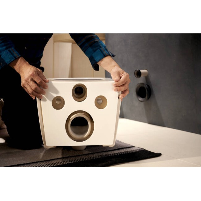 Сидіння та кришка hansgrohe EluPura Original S для унітазу 60147450, без мікроліфта