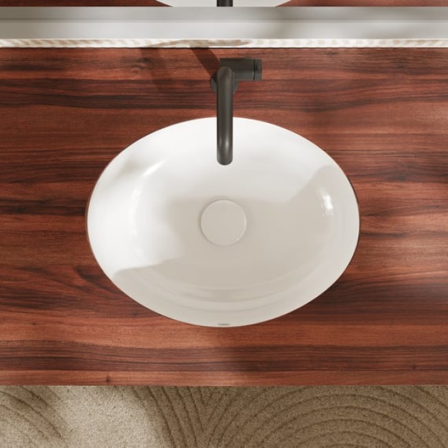 Умывальник 450/350 под столешницу с переливом hansgrohe Xuniva D 60152450