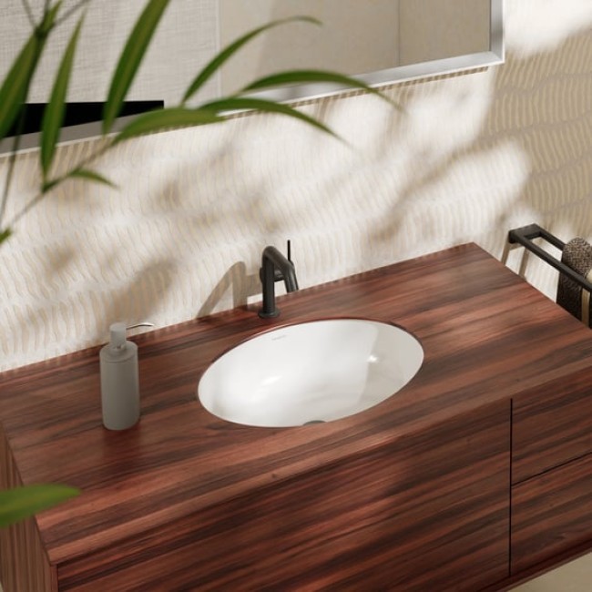 Умывальник 450/350 под столешницу с переливом hansgrohe Xuniva D 60152450