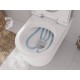 Унитаз подвесной hansgrohe EluPura S AquaFall Flush, HygieneEffect 62020450, без сиденья и крышки