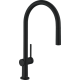 Змішувач hansgrohe Talis M54 для кухонної мийки з висувним душем, чорний матовий 72802670