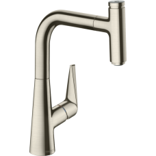 Смеситель hansgrohe Talis Select M51 для кухонной мойки, под сталь 73852800