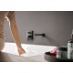 Змішувач hansgrohe Finoris 76415340 прихованого монтажу, чорний матовий хром