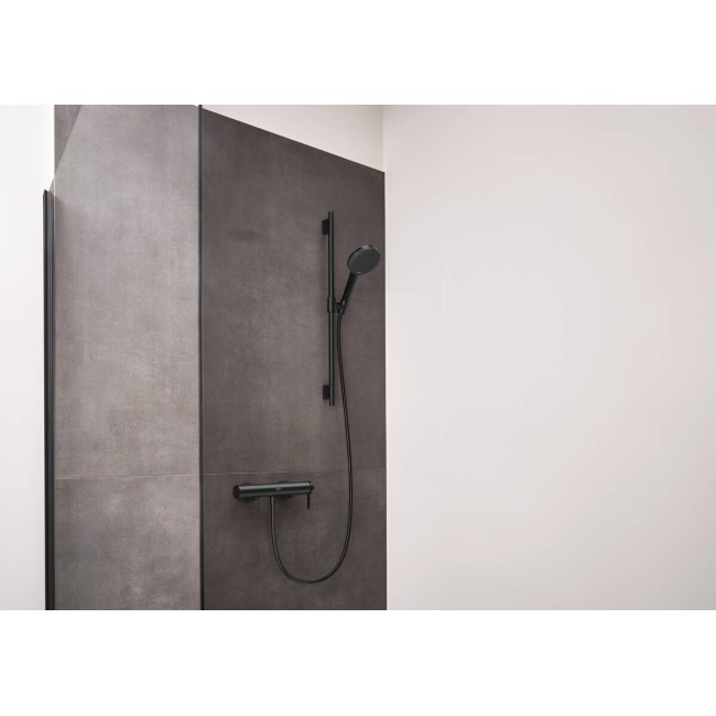 Змішувач для душу hansgrohe Finoris 76620340, чорний матовий хром