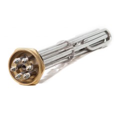 Блок тэнов 18000Вт крепление гайка латунная 2" L-450 mm