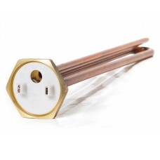 Тэн 2,0 кВт, гайка, прямой, под анод М6