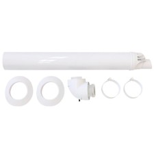 Коаксиальный комплект Vaillant 60/100 мм PP горизонтальный для конденсационных котлов