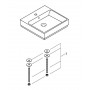 Grohe Cube Ceramic Раковина для стільниці накладна 500х490 мм (3947800H)