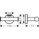 Набір аксесуарів 5в1 hansgrohe Logis 41723111