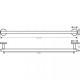 Набір аксесуарів 5в1 hansgrohe Logis 41728000