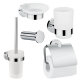 Набір аксесуарів 5в1 hansgrohe Logis 41723333