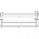 Набір аксесуарів 3в1 hansgrohe Logis 41727000