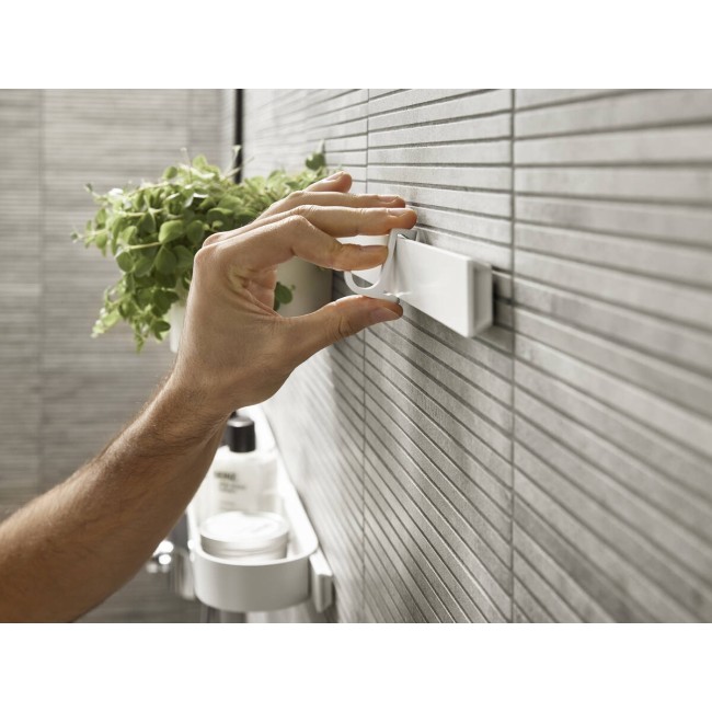 Штанга для душа hansgrohe WallStoris 70 см, белый матовый 27904700