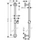 Штанга для душу hansgrohe Unica 90 см 26402000